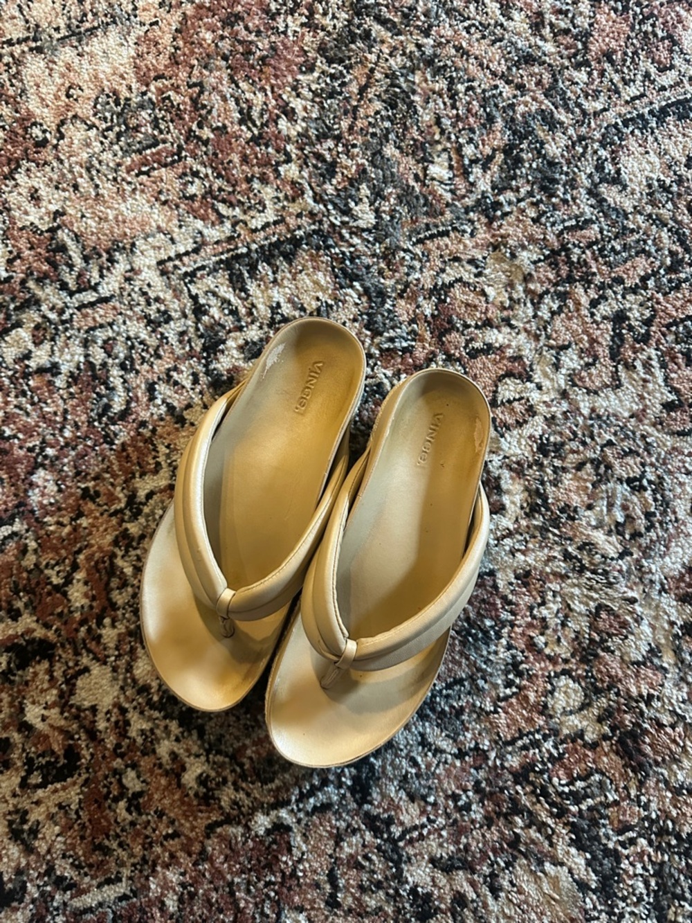 Vince Platform Flipflops